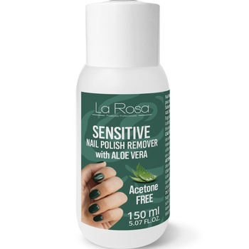 La Rosa Zmywacz bezacetonowy z aloesem Sensitive 150 ml